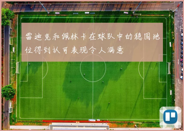 雷迪克和佩林卡在球队中的稳固地位得到认可表现令人满意